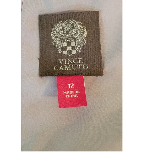 Vince Camuto Asymmetrical Formal Gown, Lilac, Womens Size 12 - Picture 6 of 7